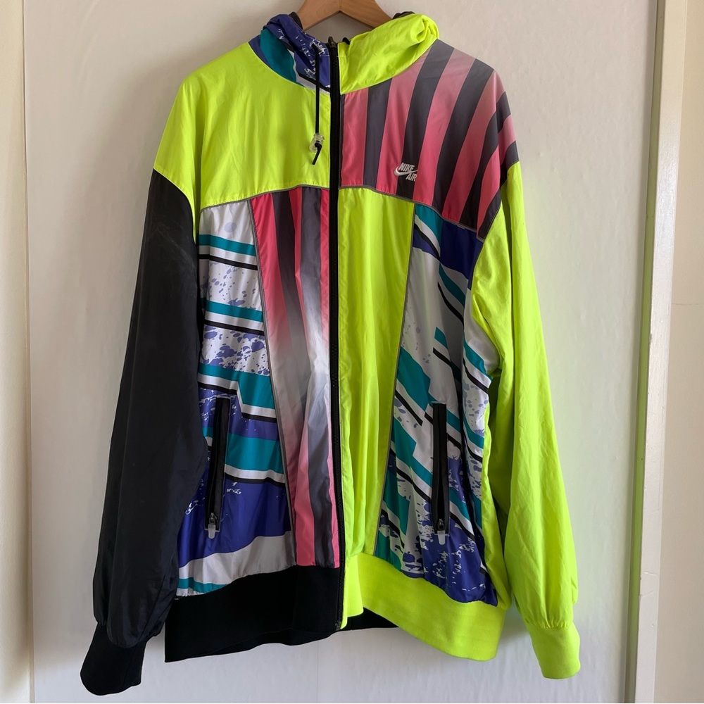 Nike Air Reversible Colorful Jacket Size 3XL